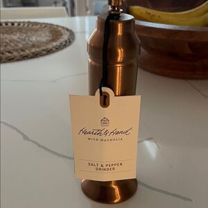 Hearth & Hand Bronze Salt & Pepper Grinder